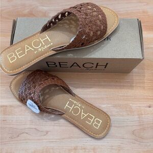 Beach by Matisse Brown Woven Sandals